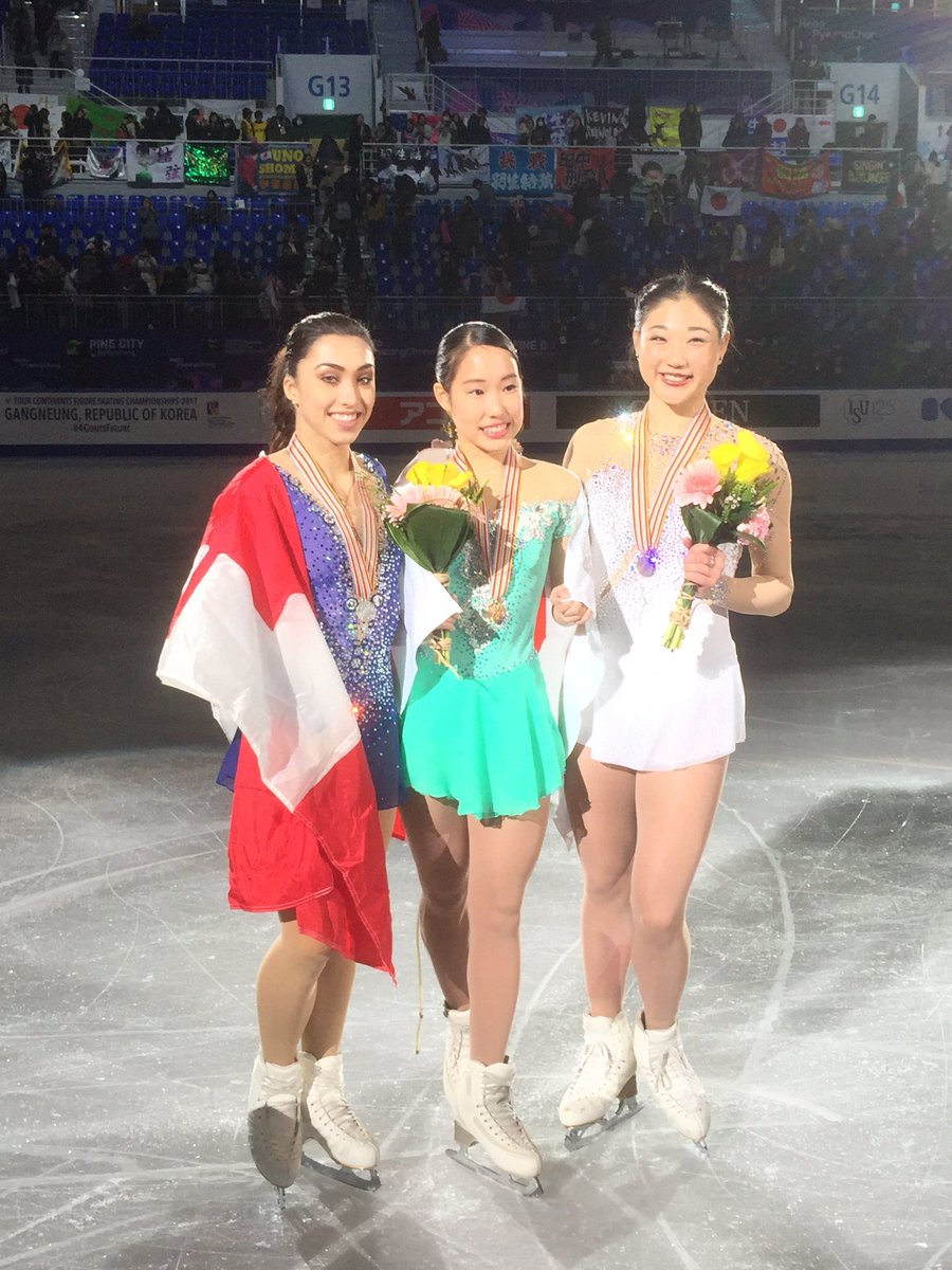 mirai_nagasu's tweet image. Sums up my night! 🇺🇸🙏🏼❤️ #4CC2017 #TeamUSA