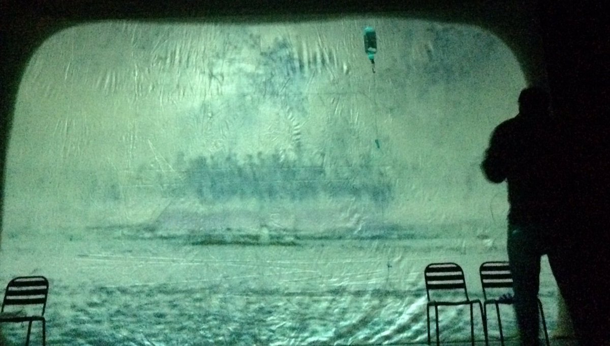 ThreeRTeatro's tweet photo. De camino al pantano de #NostalgiaDelAgua de @Ernesto__C . En 4 horas estrenamos en #TeatroLatorre #JoseMariaEsbec https://t.co/eKIbHaWVfa