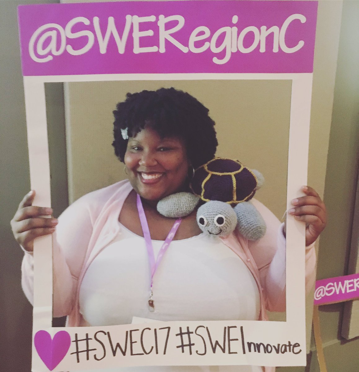 kinkykrvykrafty's tweet image. Excited to be at the @SWERegionC conference hosted by @swetamu and I caught up with the #RegionCTurtle #SWEC17 #SWEInnovate