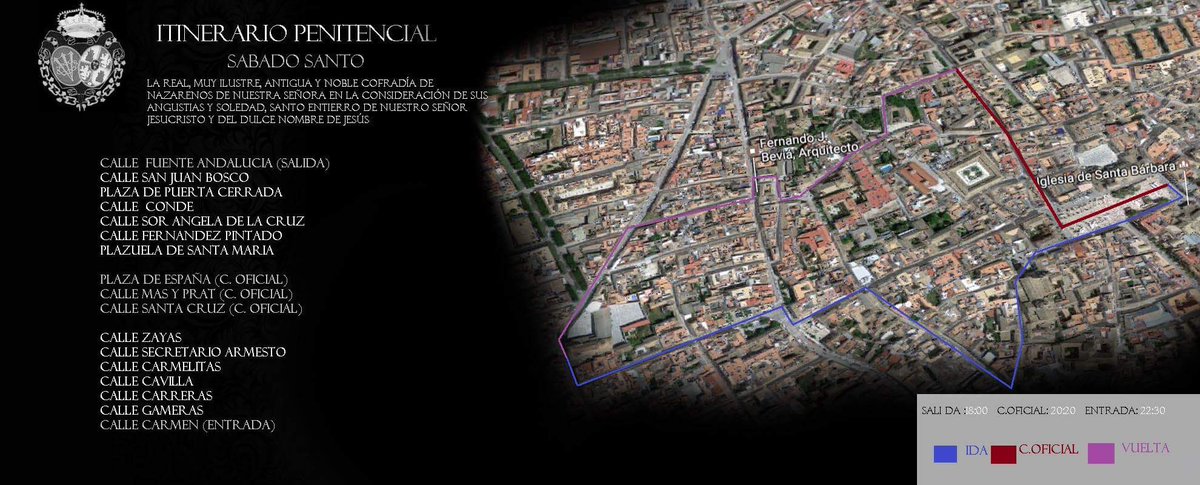 Itinerario Penitencial Sábado Santo