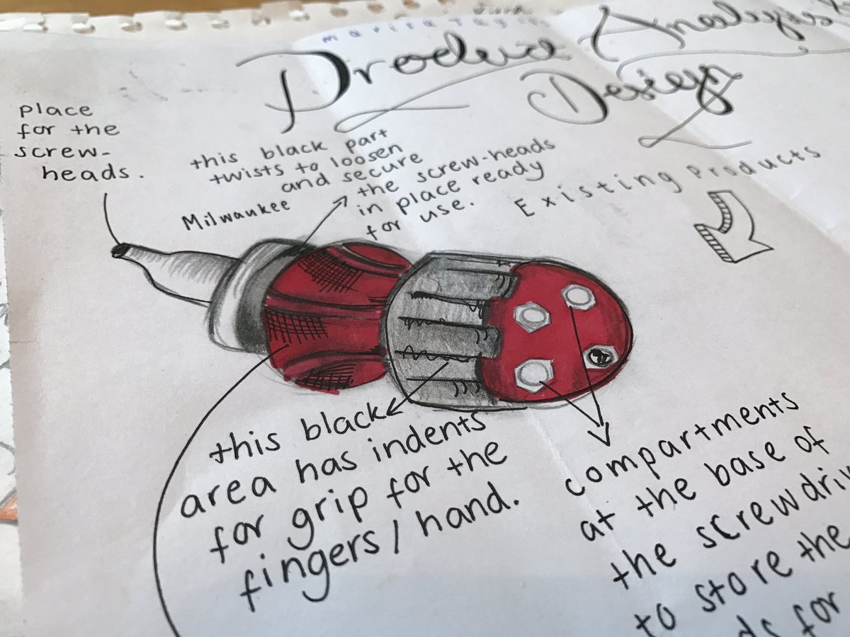 FernwoodDT's tweet photo. Just finishing marking year 10's #microscrewdriver project. Lovely work from everyone. Now to #3DPrint them on the @CELRobox #MrJ https://t.co/ruyJdyyQZI