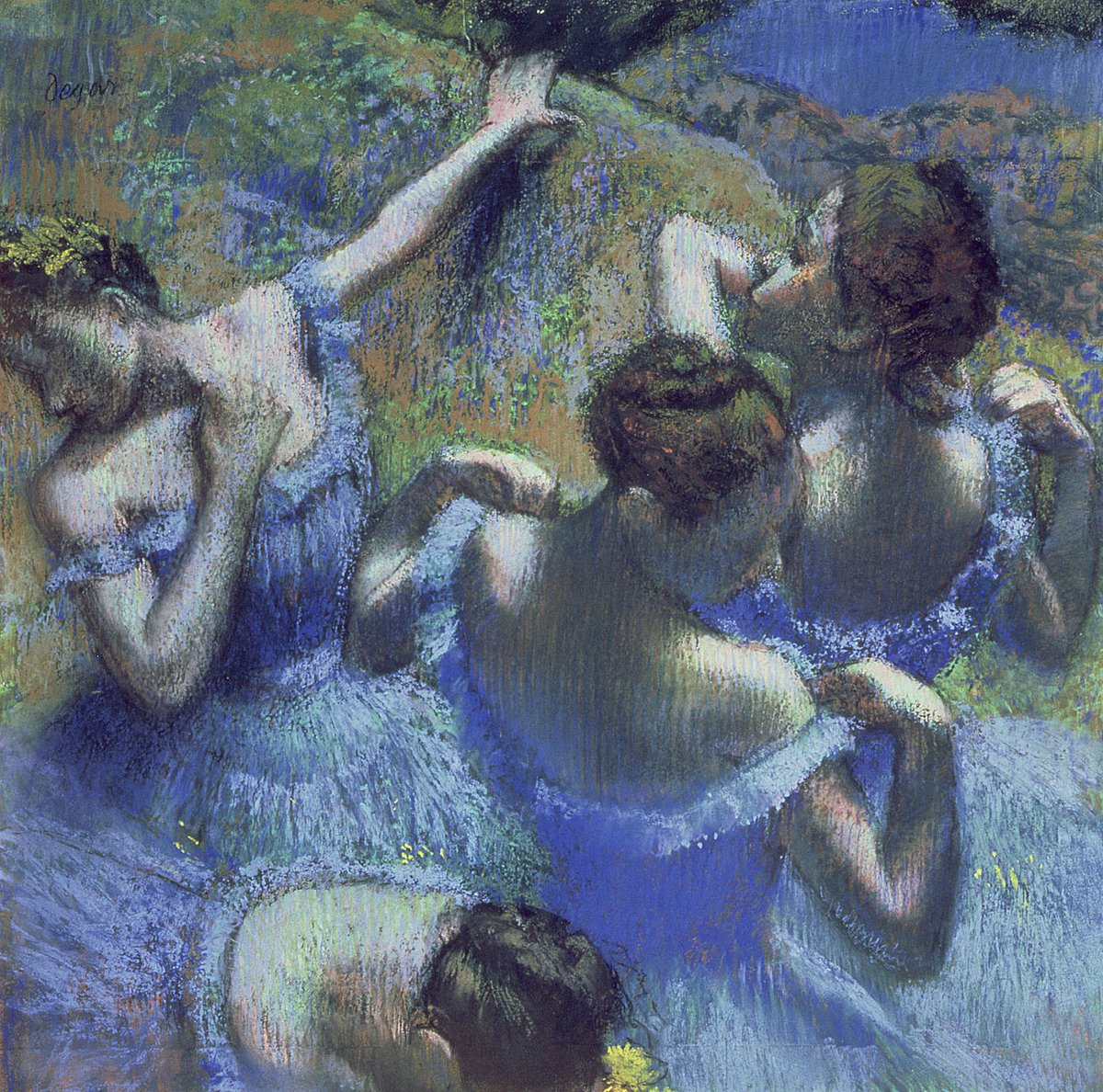 zZz7zZz7zZz7zZz's tweet image. Edgar Degas 🎨
Blue Dancers, 1899
Pushkin Museum, Moscow
🎼♪♫youtu.be/b44-5M4e9nI
Camille Saint-Saëns ♪