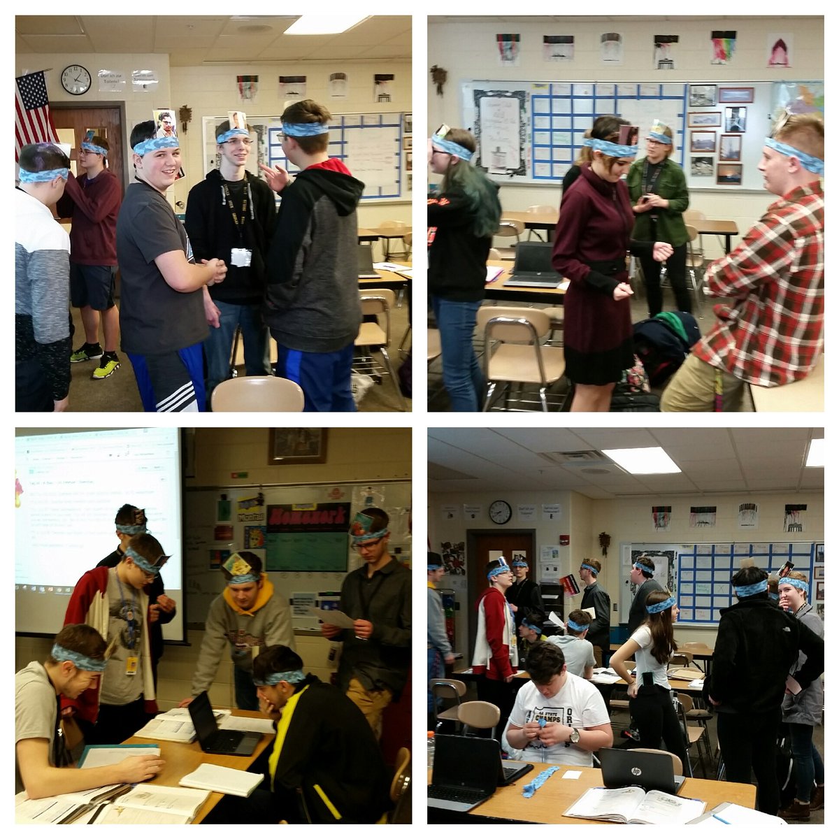 AvonGerman3's tweet photo. L1 Ger Identifying famous characters; adjective practice! https://t.co/isDav4txzj