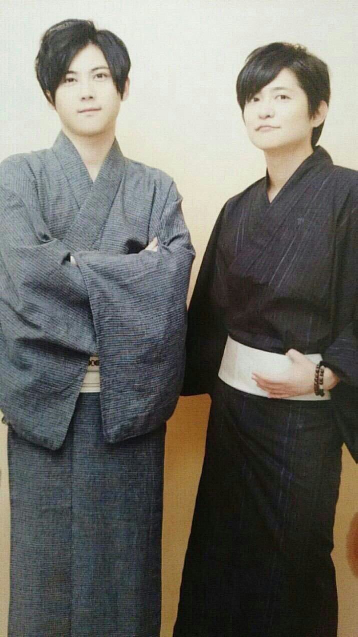 からあげとメロンパン かっこいい大人が着物を着たら よりかっこいい男になりましたとさ 下野紘 梶裕貴 イケメン声優 声優 しもかじ T Co Bsu8ao8p4r Twitter