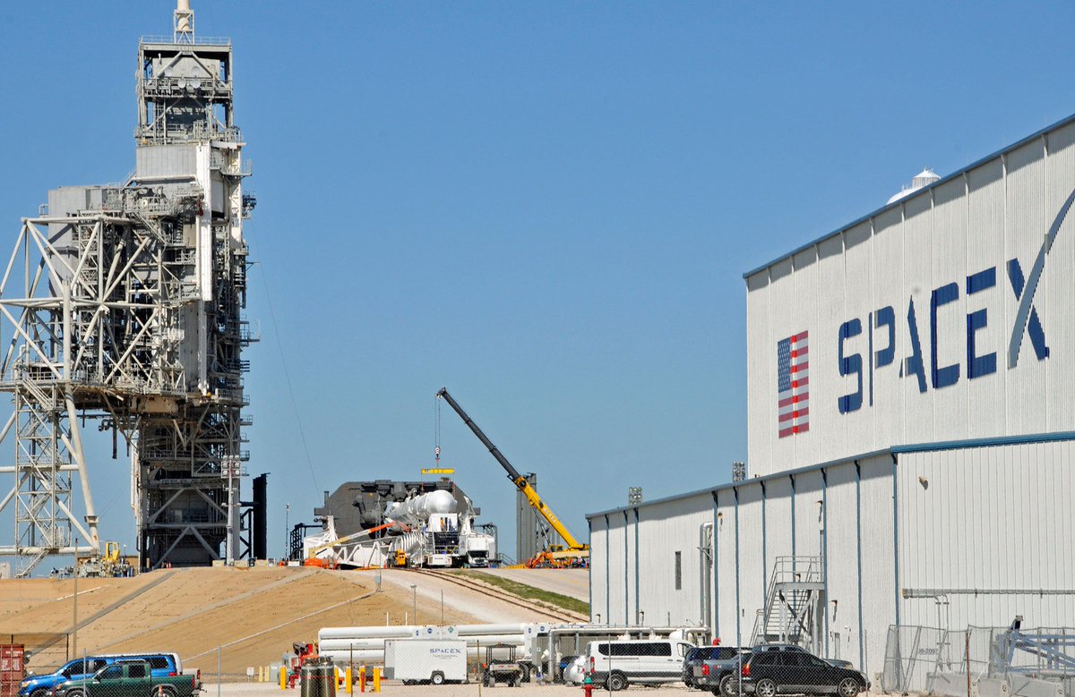 business's tweet photo. SpaceX scrubs Saturday launch, plans to try again Sunday https://t.co/YoBMjFyxOJ https://t.co/pNIPLKQi0F