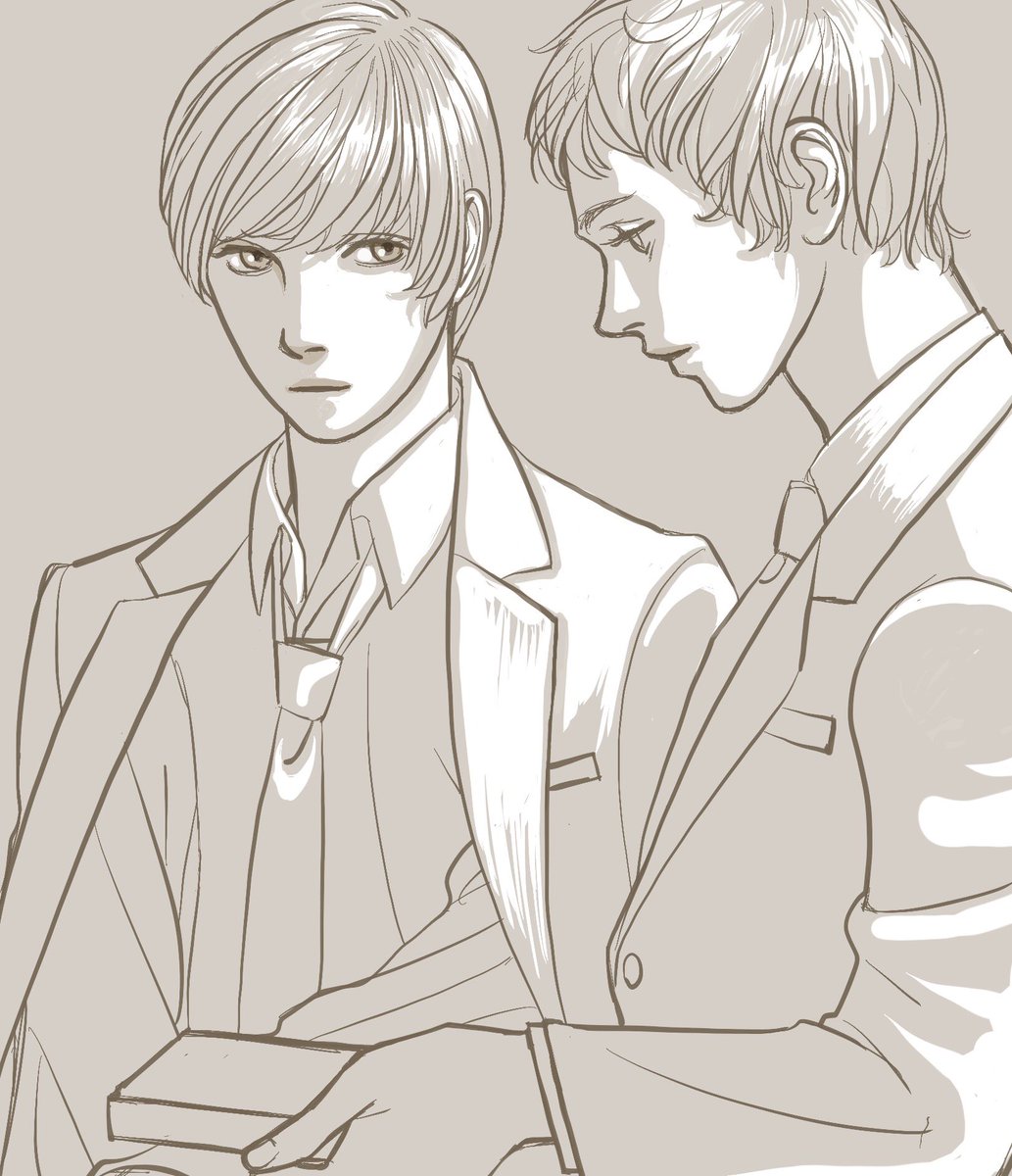 今日のらくがきです。今日もProcreateです。甘味処でこそこそペンを入れてました。 