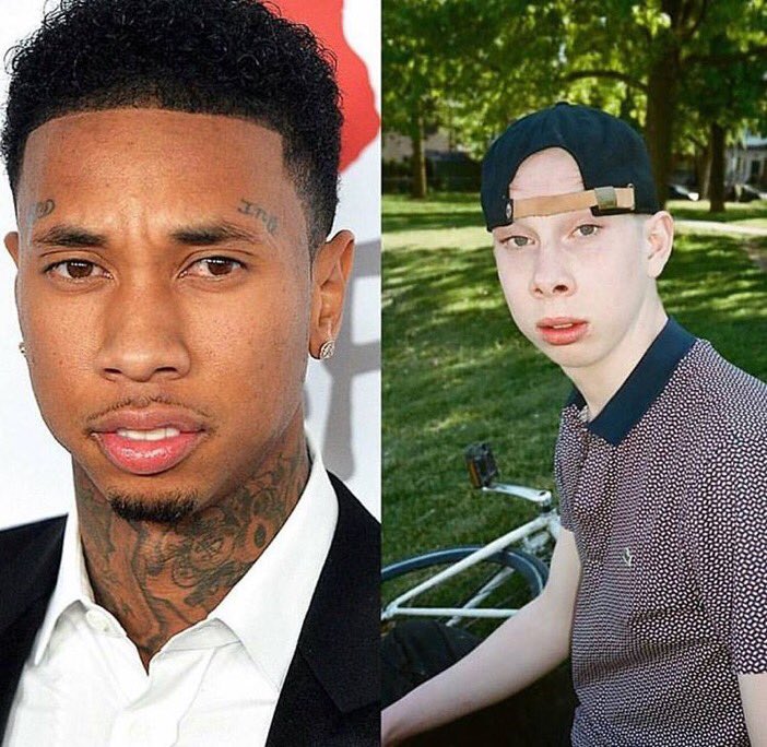 WORLDSTAR's tweet photo. The white tyga 💀 https://t.co/8lZsFKnKBX