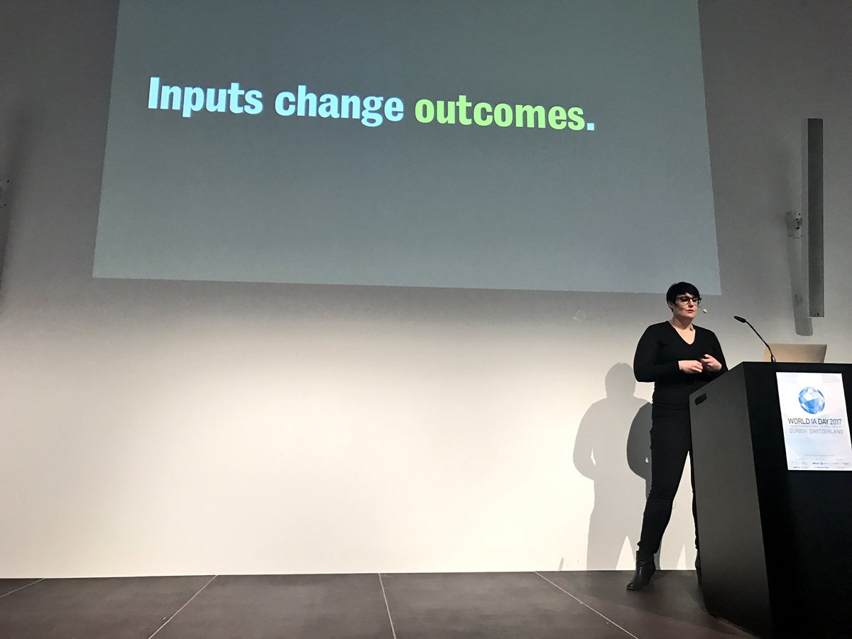MichaelSchranz's tweet photo. Enlightning presentation of @sara_ann_marie about "Design for Real Life" Think about #StressCases #wiad17 #wiadch https://t.co/QOMpnVfkxJ