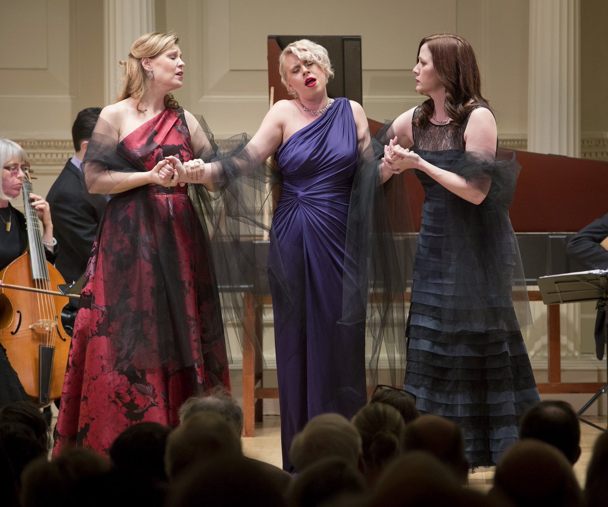 .@TENETnyc performed music by 17th-century Venetian female composers in #WeillRecitalHall. #CHVenice