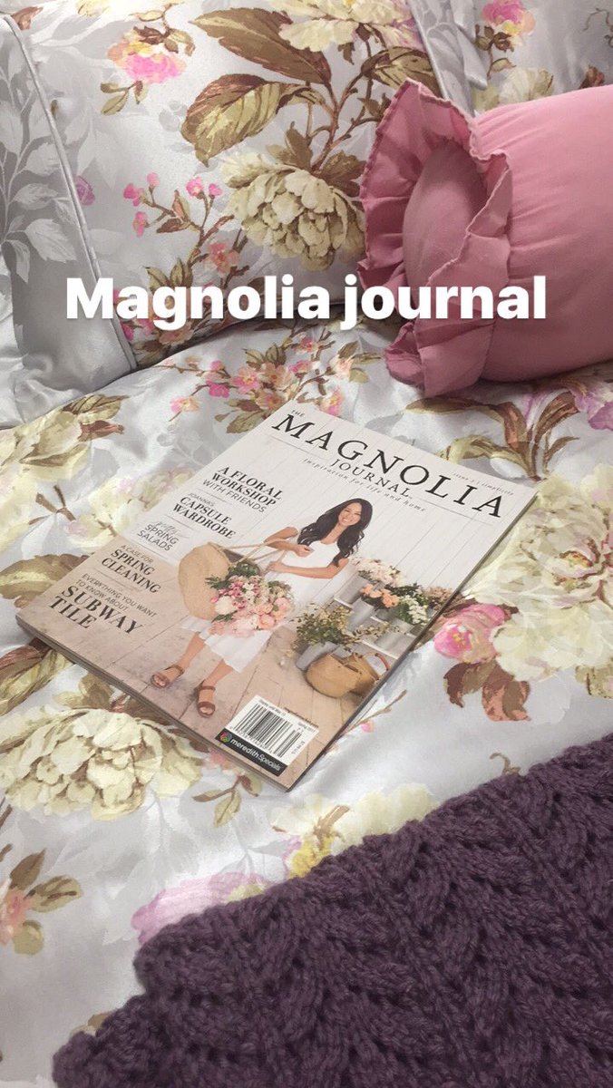 Victerria's tweet image. #MagnoliaJournal