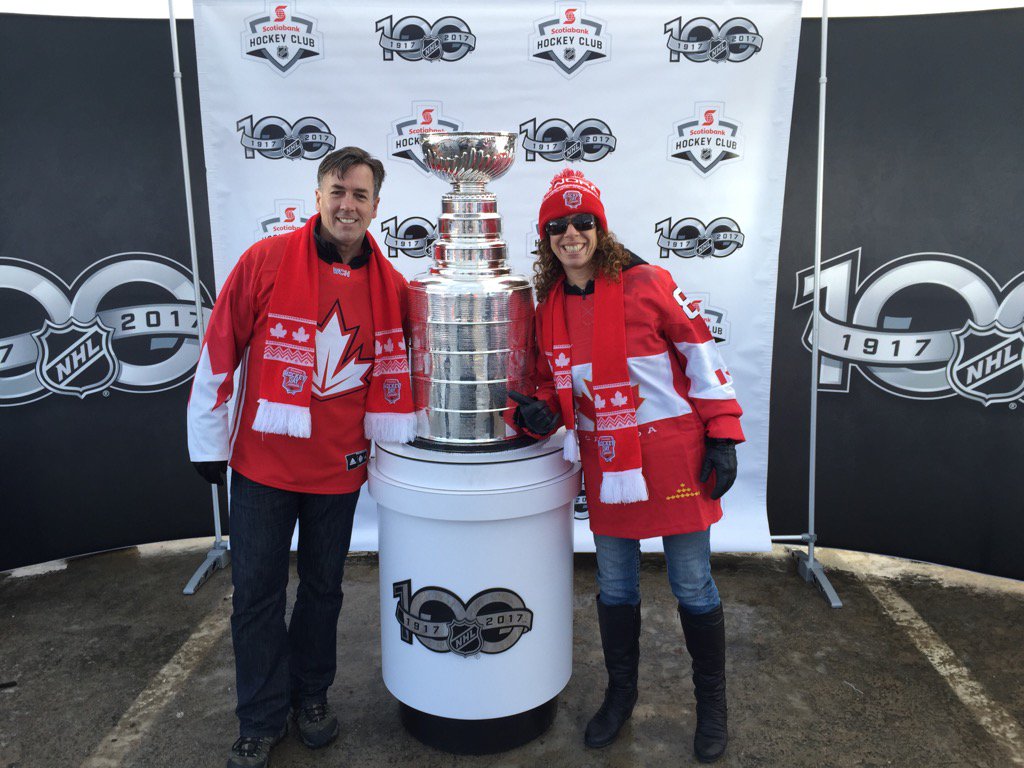 dianefindlay's tweet photo. Awesome Event! Hockey Day in Kenora! #nhl100 https://t.co/zaz1DKFSIq