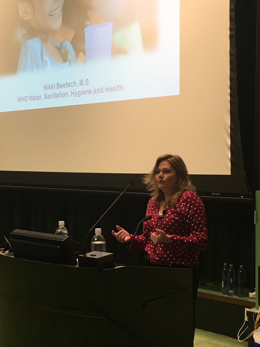 MHEALatUmich's tweet photo. GHS is finally here! We're now hearing from Ms. Nikki Beetsch, a project manager for NSF International. https://t.co/c5yEssIZQM