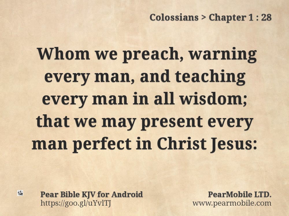 modiakgotla's tweet image. Colossians, Chapter 1:28