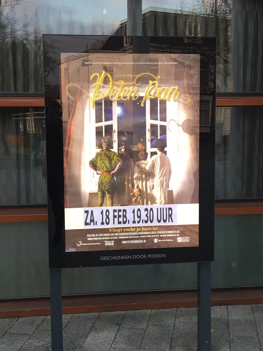 Vanavond in @Rabotheater! #VliegtRechtJeHartIn #PeterPanNJMT #NJMTMUSICALS