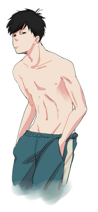 細マッチョのtwitterイラスト検索結果