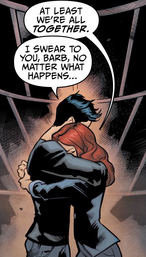 Dick and Barbara Grayson in Earth 2: At World's End (+bonus John Grayson)