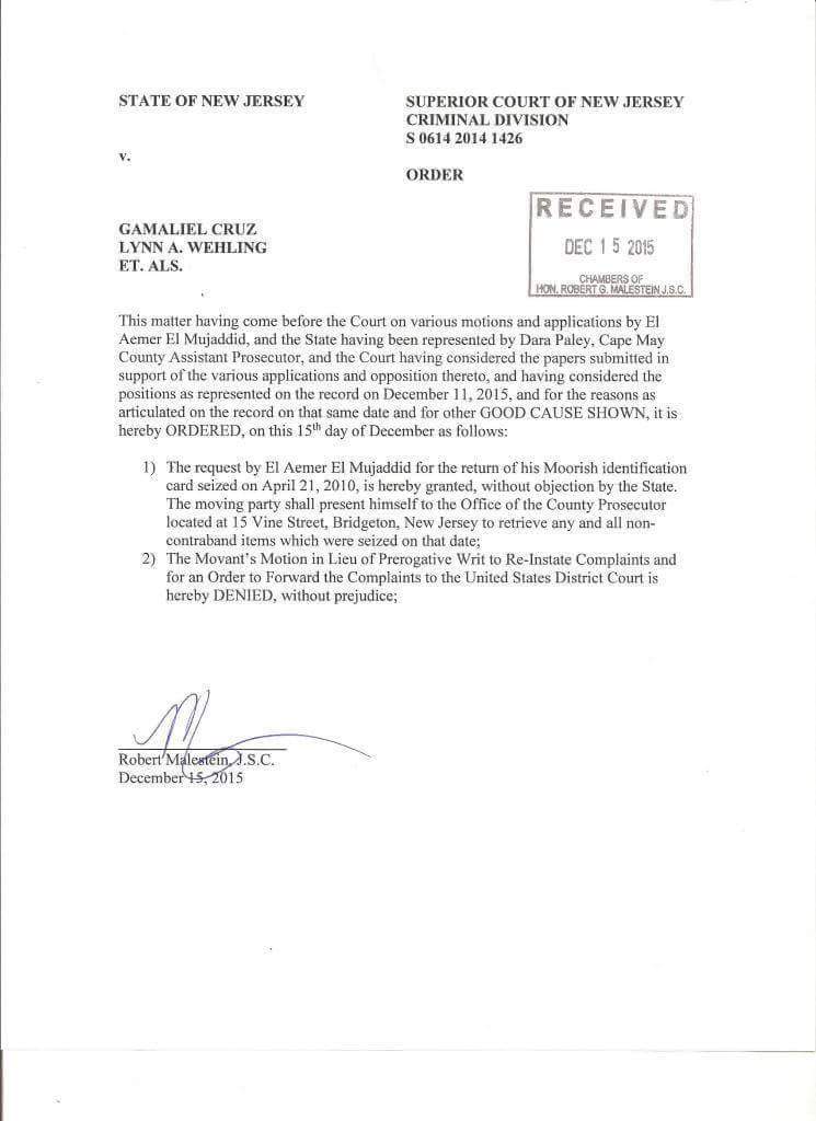 MoorsHistoryTV's tweet image. Moorish ID is not contraband!