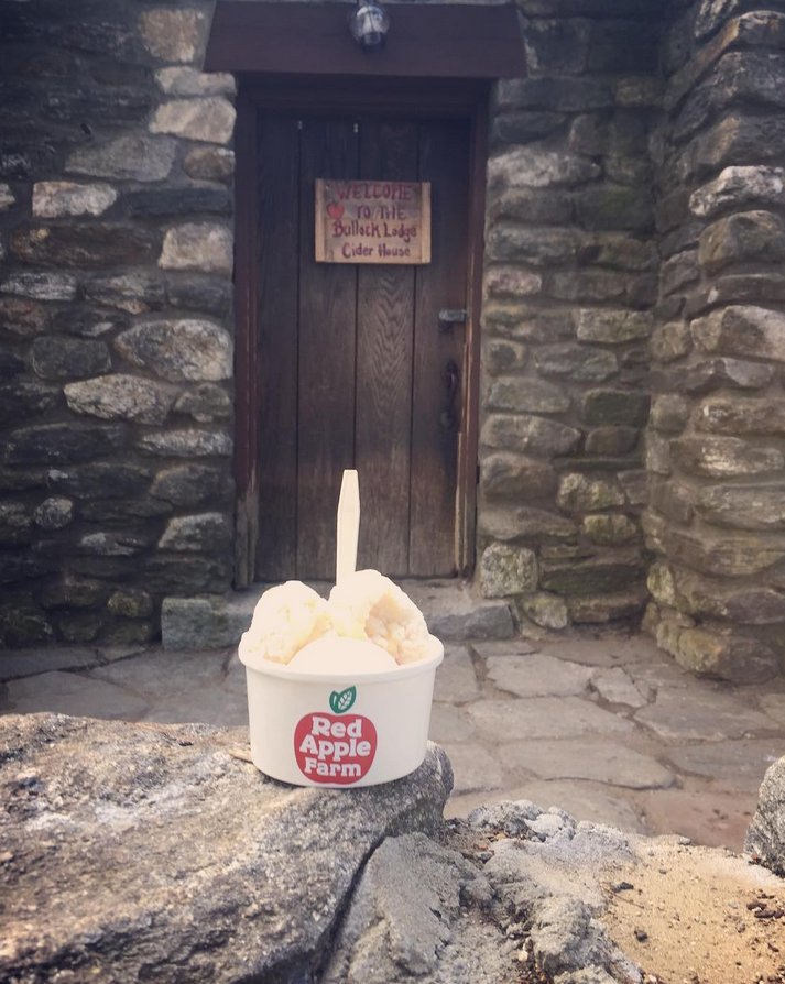 Wachusett's tweet image. Ice cream for lunch? Sure why not, it is school vacation after all. We'll take ours with maple syrup on top!