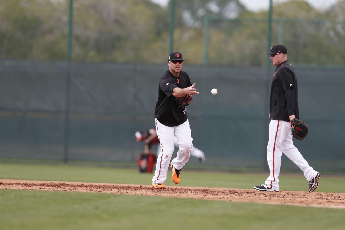 Orioles's tweet photo. Flash, Crush, &amp; Manny. #OrangeSpring ⚾️🌴 https://t.co/YEKwUnE5vI