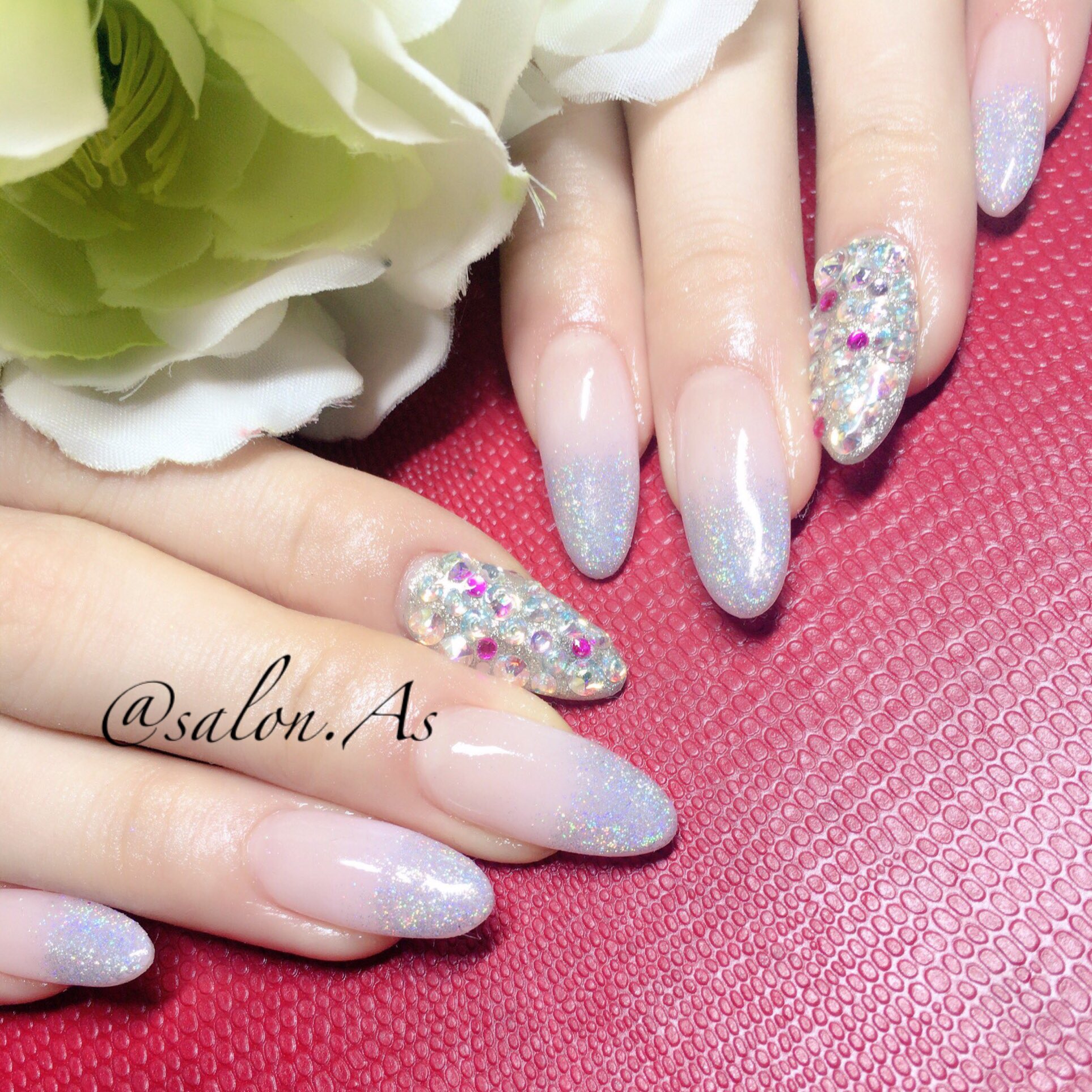 Nailsalon Maria お客様ネイル グラデーション ピンク ユニコーンパウダー 逆グラデーション 埋め尽くし ネイルブック プライベートネイルサロン 千葉 東金 大網 八街 ご予約受け付け中 T Co Xvonavoszo Twitter