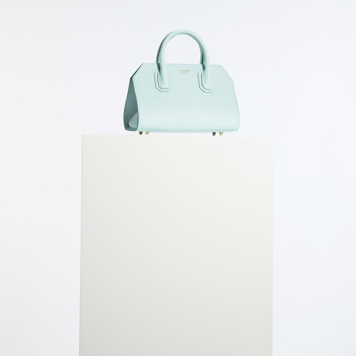 Mini Utopia handbag in mint green. Made in Spain. #nyfw