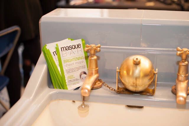 FashionScout's tweet photo. Our models backstage love the @masquebaruk products. It leaves skin looking radiant and won't break the bank #lfw #masquebaruk https://t.co/10Zl99v9MO