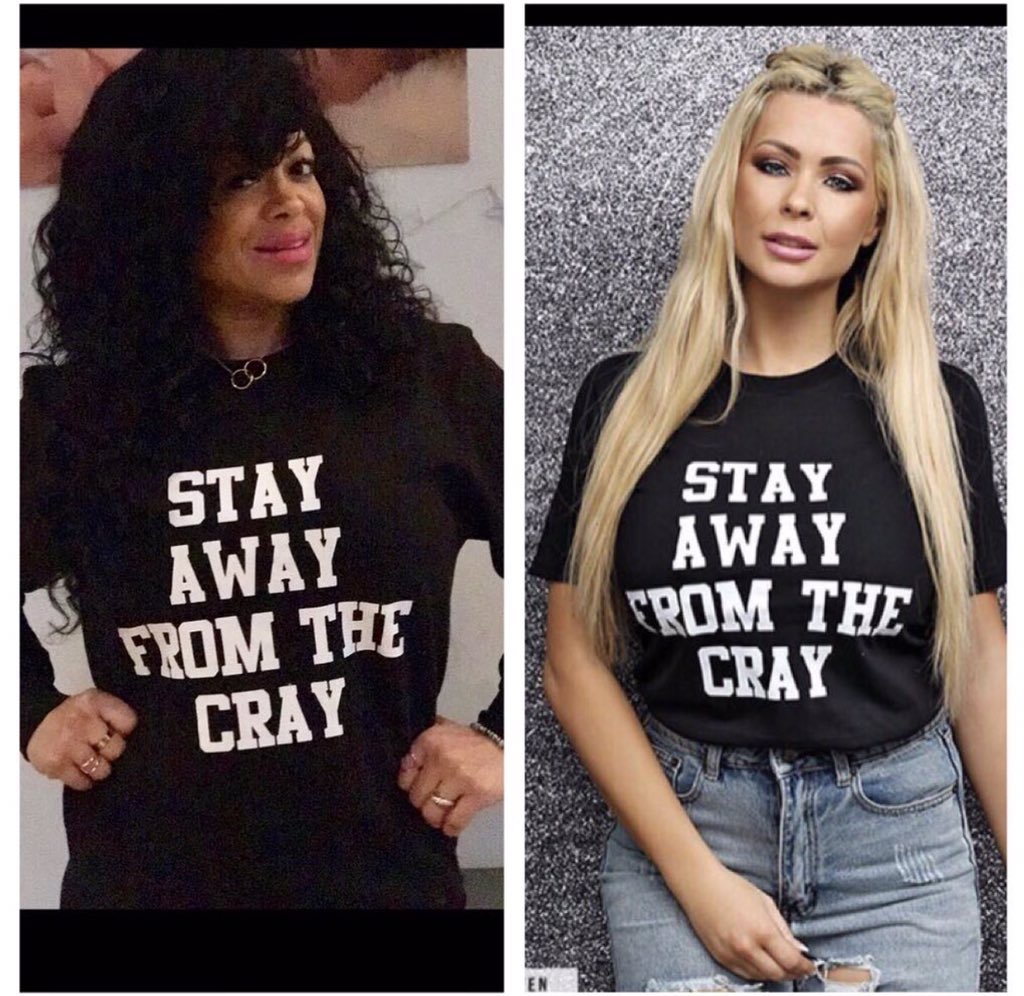 stacyfrancis's tweet photo. I love that my girl @nicolamclean created this collection &amp; included this slogan inspired by me! Get yours here https://t.co/H2m5MorlWH https://t.co/TfPSYr7yMi