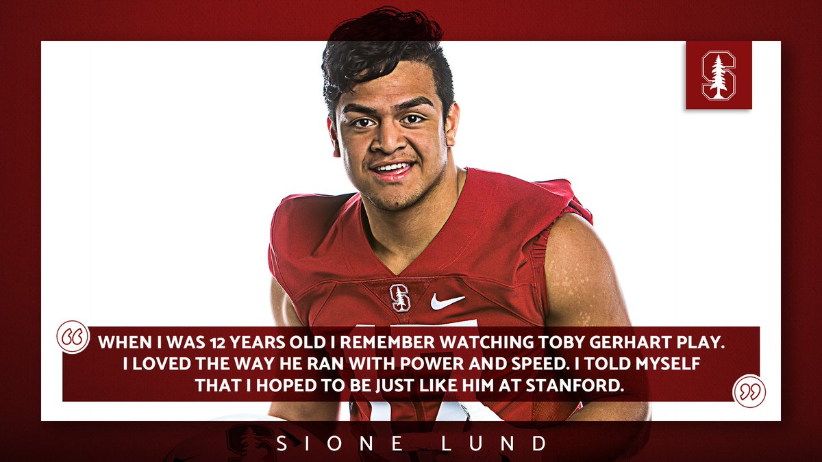 StanfordFball's tweet photo. .@Toby_Gerhart created a special legacy at Stanford, alive and thriving today.
#RBeasts #GoStanford #CardClass17 https://t.co/V70qkLT1OE