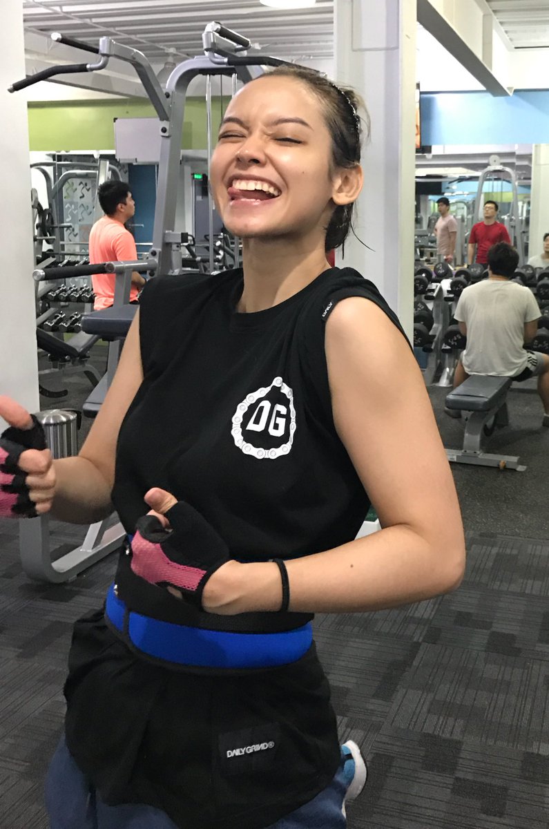 Bea Benedicto On Twitter Home From My Late Night Gym Sesh It Was Obviously A Shoulder Workout