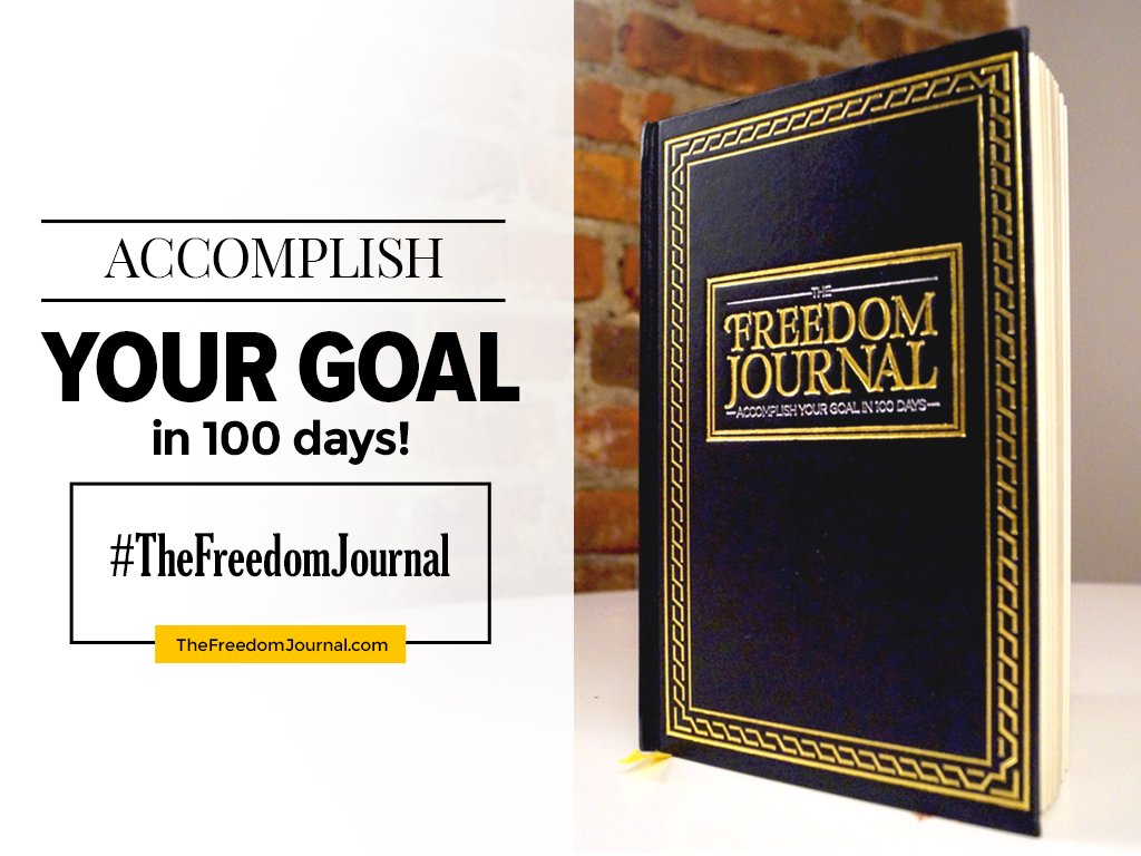 hackurflowstate's tweet image. Ready for success? Accomplish your #1 goal in 100 days with The Freedom Journal! TheFreedomJournal.com/?afmc=9u 1847177