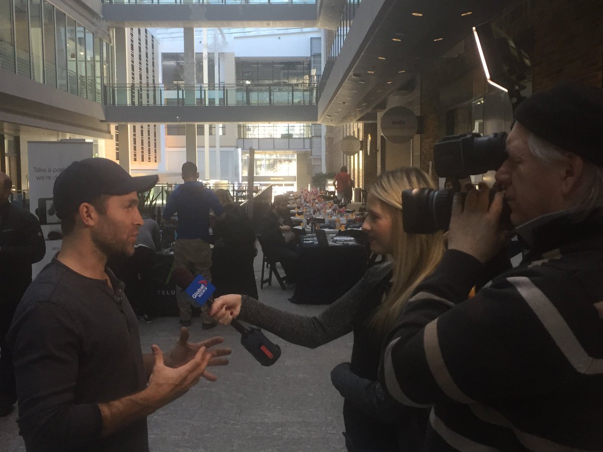 coachthem's tweet image. @mikeweaver_43 chatting with @globalnews at #theHTML500 learn to code event! @html500 @lighthouse_labs #CoachThem CoachThem.com