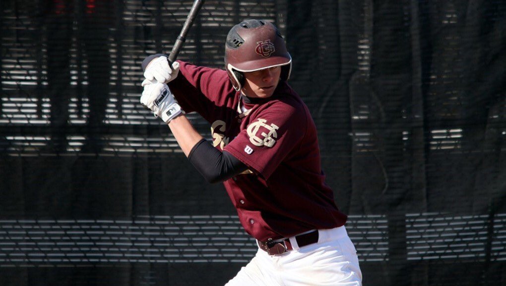 GUKnights's tweet photo. Kyle Cox singles, scoring Charles Benack!

Top 2: Gannon 3, LIU Post 0 https://t.co/RaYuOclss0