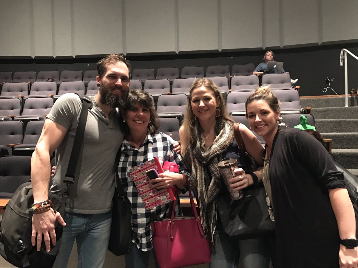 MrsParsonsABC's tweet photo. Finding our happiness together! Love my team! #LISDCIC https://t.co/J4Xrd2iTDE