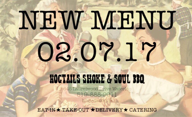New menu!