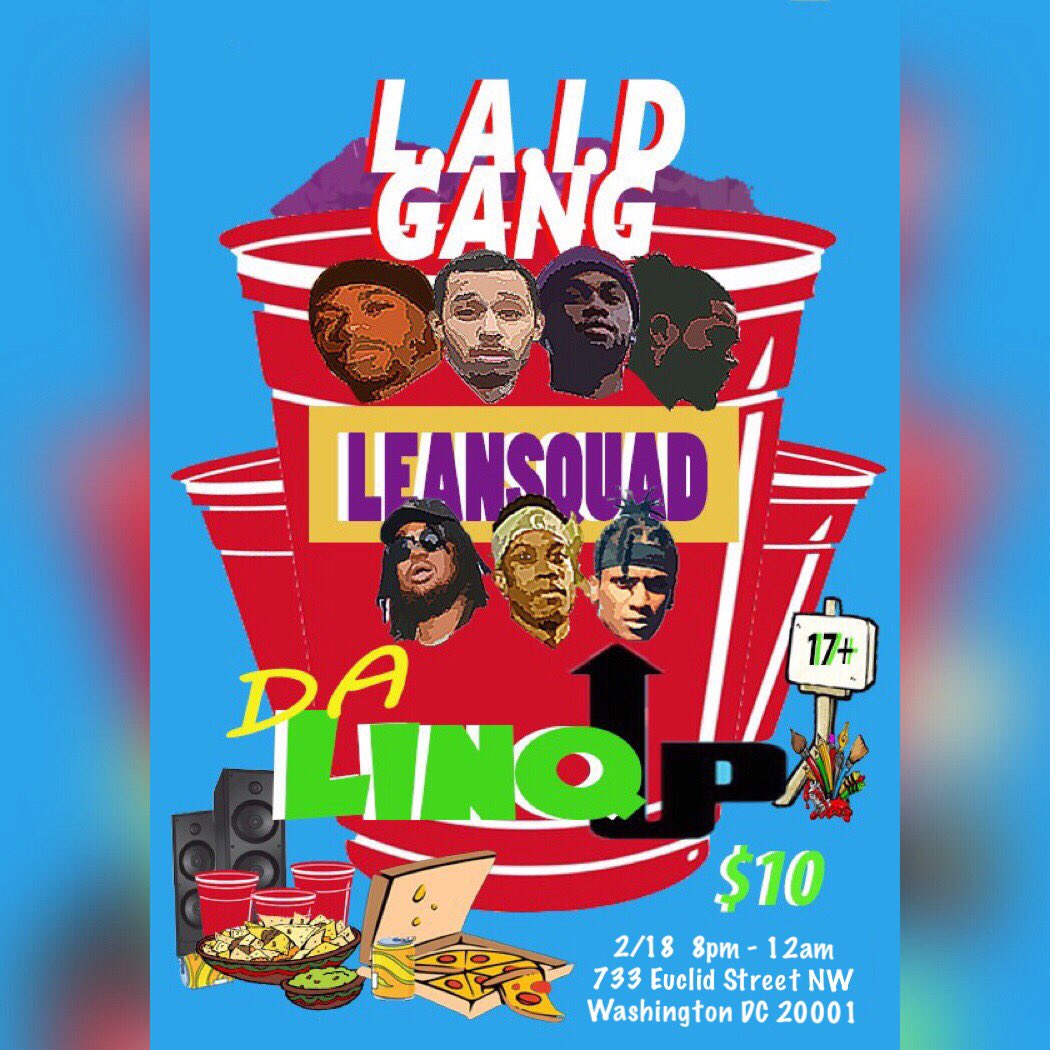 NicTheeCreative's tweet photo. 🚨🚨🚨Come out Feb 18th for #DaLinqUp https://t.co/Xzxen47eMD