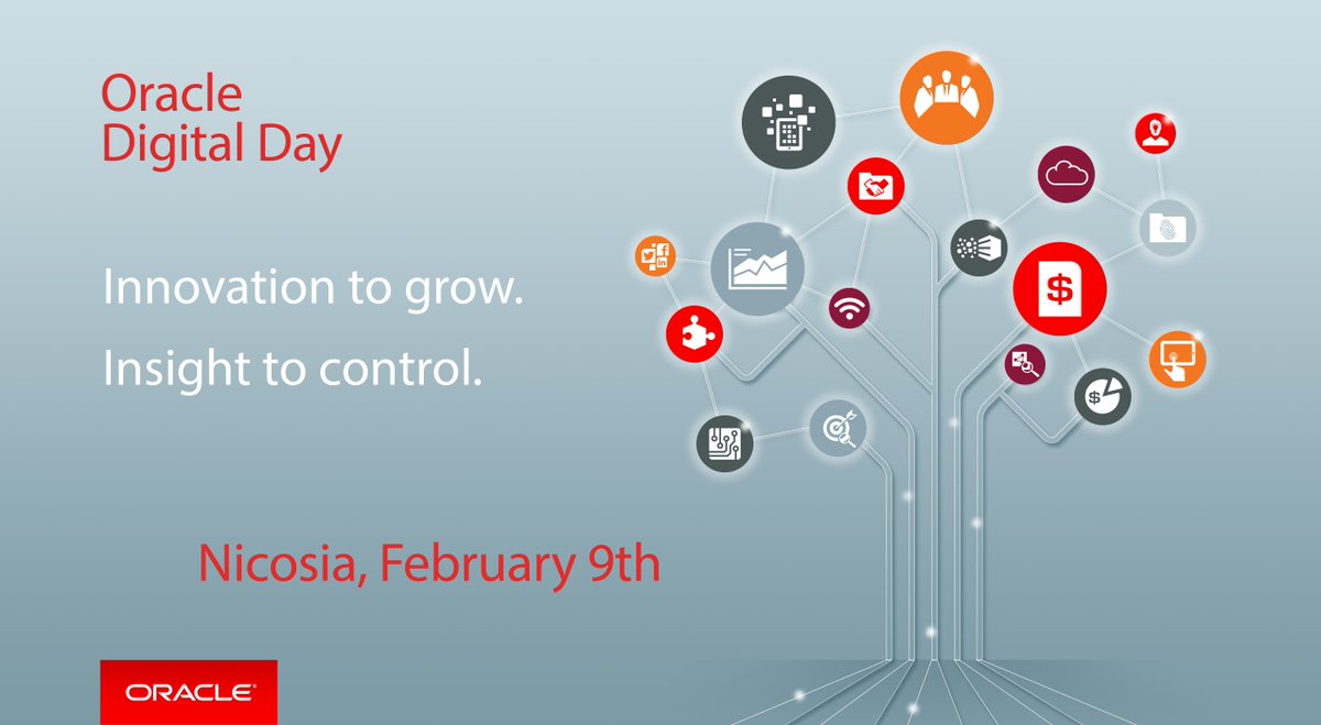 disruptcyprus's tweet photo. Social, mobile & #cloud technologies are transforming the business. Learn more at #Cyprus #OracleCyprusDigitalDay : https://t.co/t6Nr3yxPa8 https://t.co/B6lupNr6DB