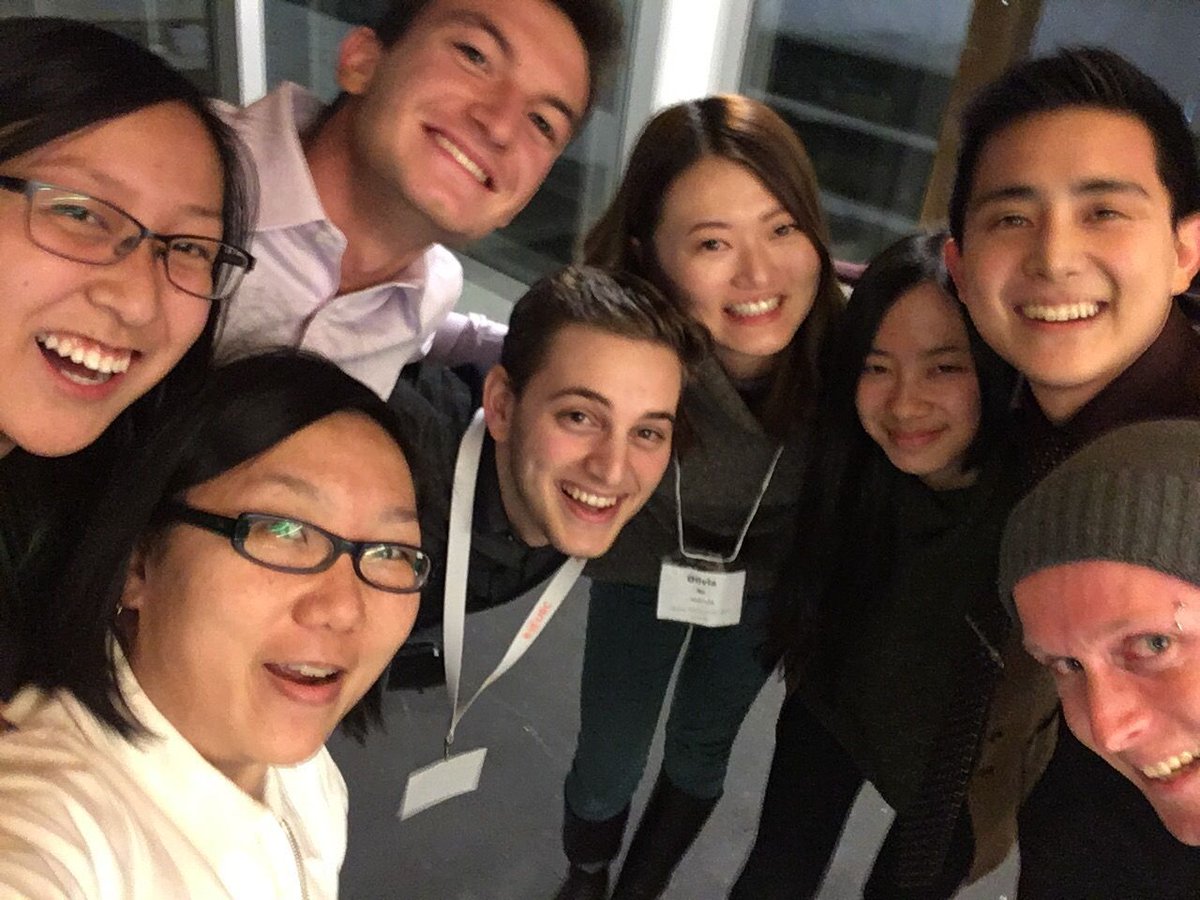 PiqueVC's tweet photo. Congrats to all who presented at #SWUBC. @bonnieowong of @pique_v with #SWUBC #impact award (tie) and top prize winners #MunchKit. #selfie https://t.co/SlnyVZUZjr