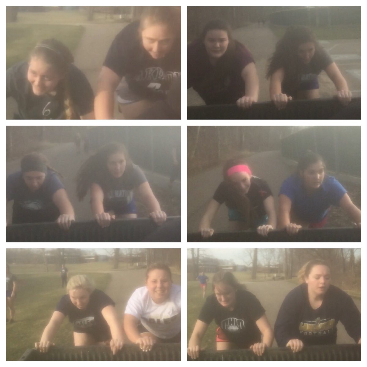 BerneUnionATH's tweet photo. Today's Challenge: Gator Push 100! @lanc_softball Winners were @_katiesummer_ @nelms_bailey #GreatDay #WorkFaces https://t.co/Mqkmh1pUcl