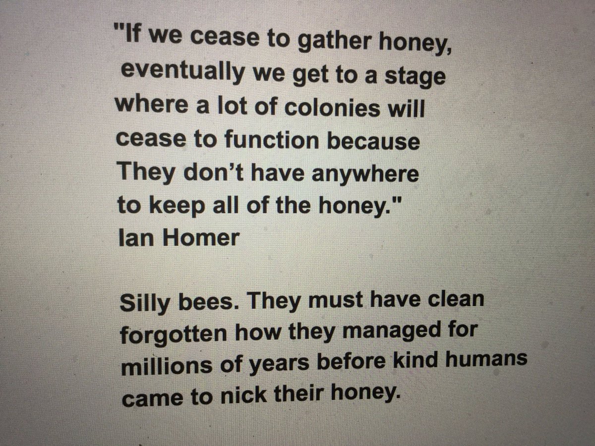 Mrs HH (@naturalbeetrust) on Twitter photo Did you know? Honeybees need our help with ALL THAT HONEY they make
<a href="/BizzleBugs/">Joe Ibbertson</a> <a href="/beekindhives/">Bee Kind Hives</a> <a href="/BeesWingNet/">BeesWing.net</a> Did you know? Honeybees need our help with ALL THAT HONEY they make
<a href="/BizzleBugs/">Joe Ibbertson</a> <a href="/beekindhives/">Bee Kind Hives</a> <a href="/BeesWingNet/">BeesWing.net</a>