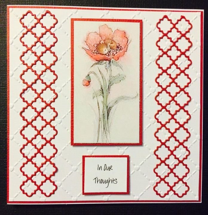 cardsbychrissie's tweet photo. Latest card creation, a hard card to create - sympathy #cdcraft #crafterscompanion #creative @Hobbycraft_WAT https://t.co/p0prcgUPzU