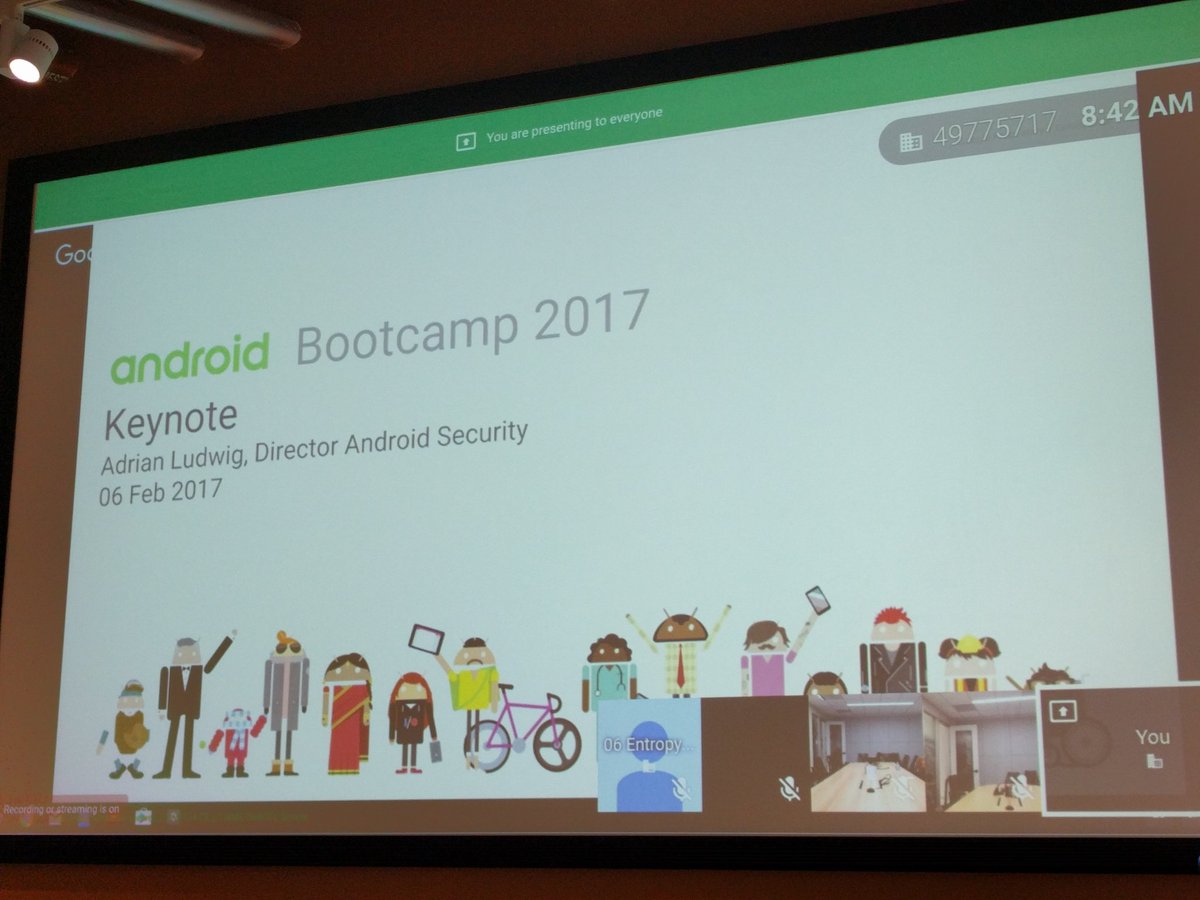 thanos_malkav's tweet image. Today it&apos;s time for security :) #AndroidBootcamp