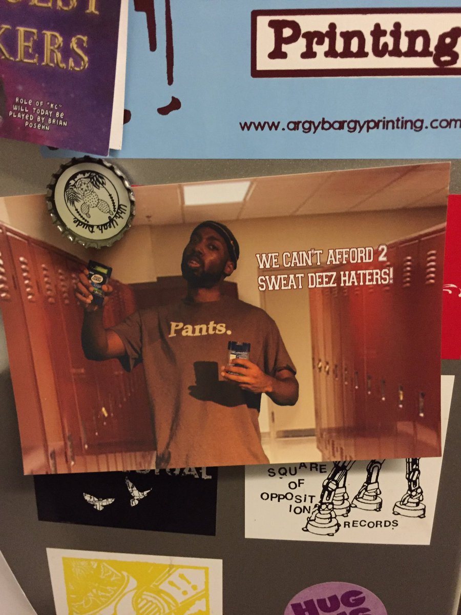 Patriiiiick's tweet photo. Pretty good post day thanks to one of my heroes. #gmcfosho https://t.co/t5g1vNz25w