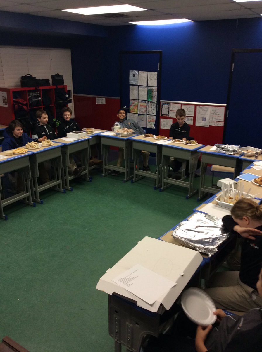 HillAcademyJS's tweet photo. Identity mapping with the 5/6 students. Many different cultural dishes present today in class https://t.co/Z6AmmeYsEh