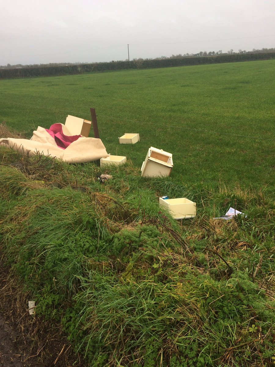 Getting fair sick of this shit. I'm out of pocket now to get rid of this mess. #flytipping #dirtybastards