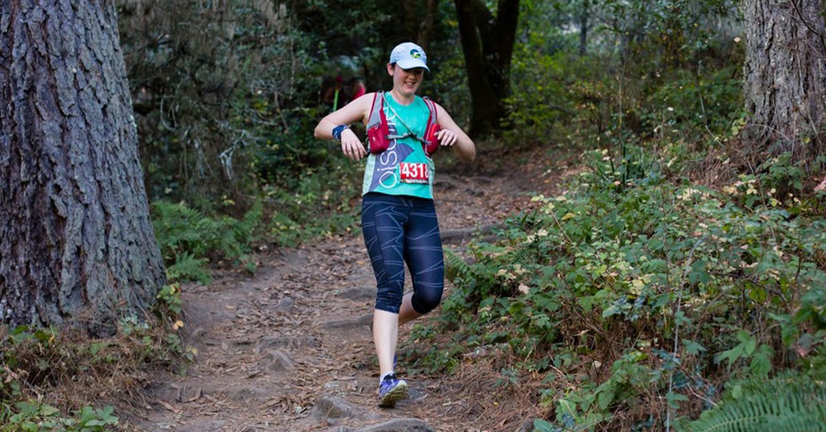 oiselle's tweet photo. #FierceFlyer Beth Peters shares some simple advice.. "make a small choice, commit, and see where it leads you.” https://t.co/Y2DHfbyFgE https://t.co/fgrXhArSMk