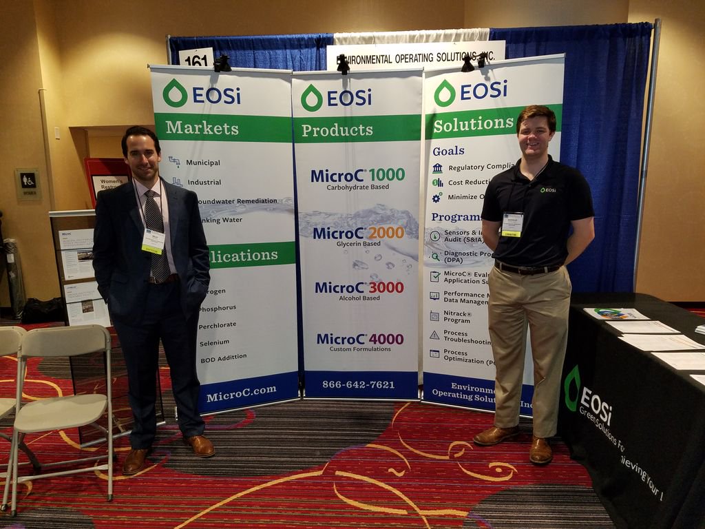 EOSi_MicroC's tweet photo. Don't forget to stop by and see us at NYWEA's 89th Annual Meeting &amp; Exhibition today and tomorrow! We are in booth 161. https://t.co/gZCUs7aI16