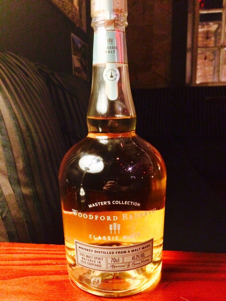 Woodford Reserve Classic Malt 

In the brand's Master's Collection. 100% malt &amp; aged in bourbon barrels, this is a creamy &amp; honeyed whiskey.