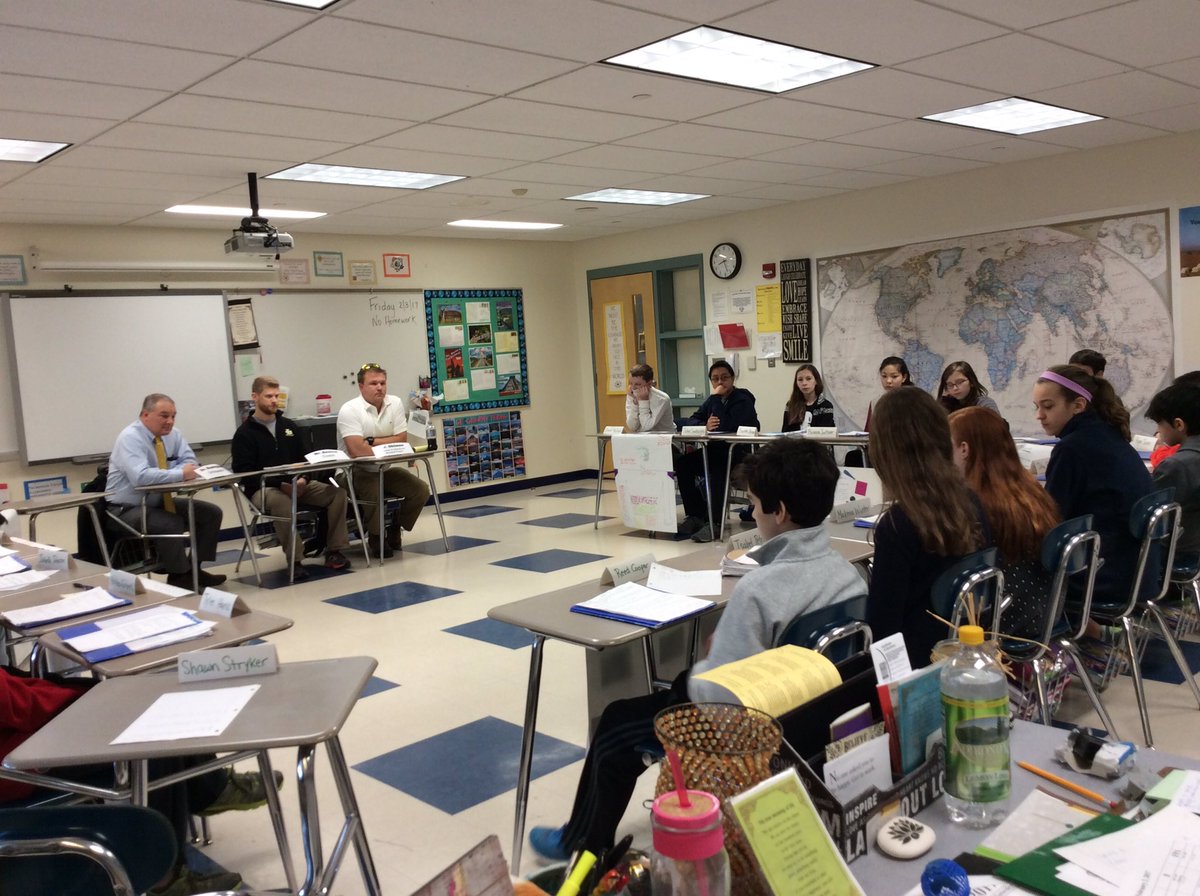 KELLERMSPRIDE's tweet photo. Community panel helps students evaluate contact sports. Great planning by Mrs. Mangino. https://t.co/DEgRefTYZQ