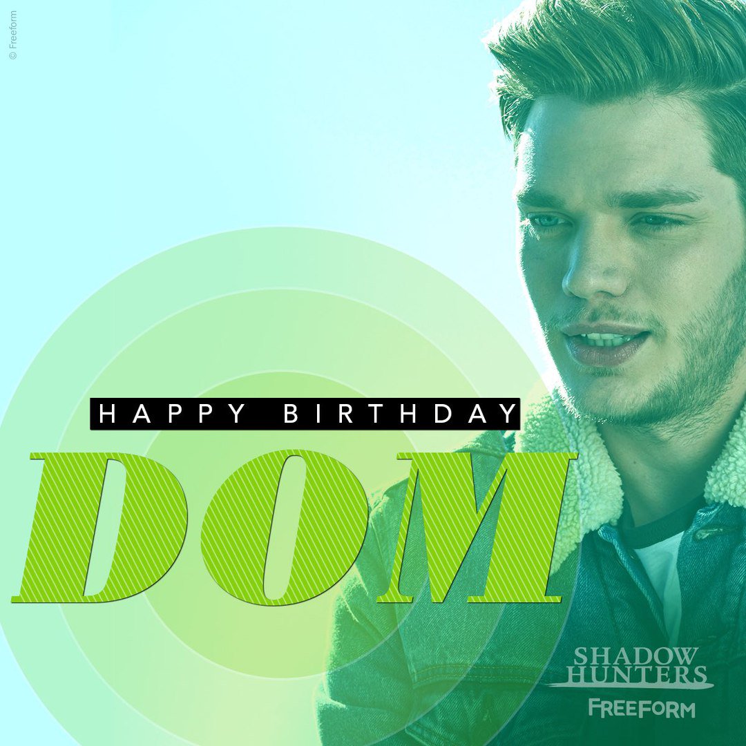 Happy Birthday Dominic Sherwood   