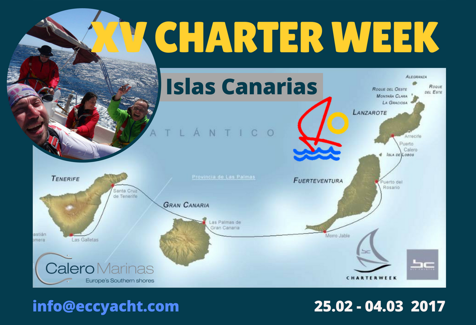 CaleroMarinas's tweet photo. @eccyachtcharter's Charter Week starts from @PuertoCalero; bringing northern European sailors to enjoy the warmth of the @CanaryIslandsEN... https://t.co/5cnlAyF2UE